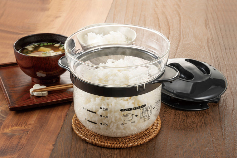 新米のおいしい季節。この味わいを逃すのもったいない。HARIO「ガラスのレンジごはん釜」