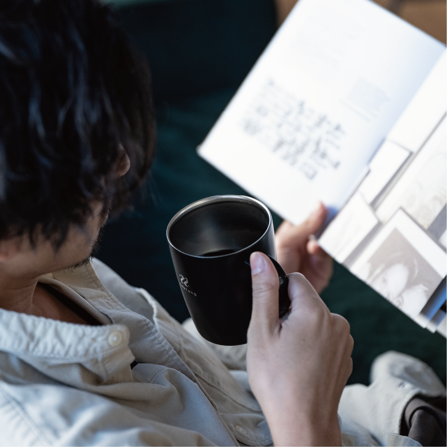 【通販限定】真空二重マグコーヒーメーカー Zebrang　保温フタ付き