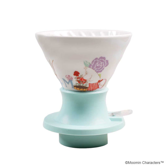 MOOMIN×HARIO Ceramic Immersion Coffee Dripper SWITCH mint blue