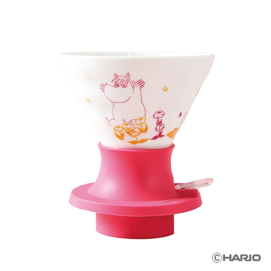 HARIO×MOOMIN Ceramic Immersion Coffee Dripper SWITCH pink