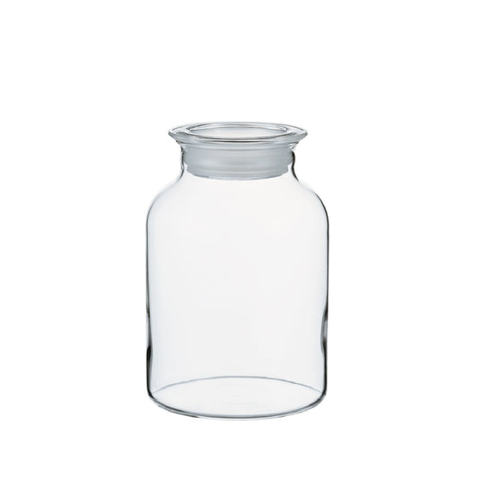 ガラスのある生活　ガラスの手仕事保存びん1000ml